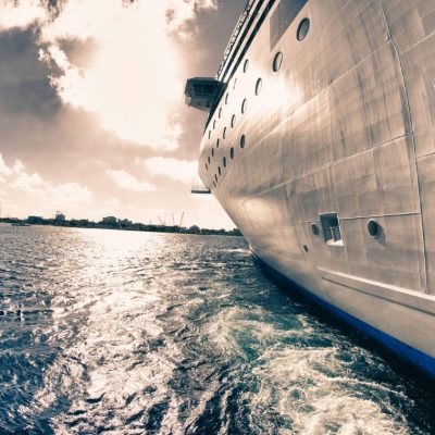 Cruise Ship in Greece Deposit Photos _ featured image royal Caribbean cruise line shore