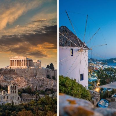 how to get from athens to mykonos