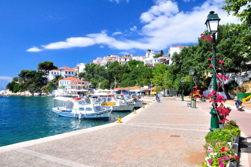 Santorini Alternatives skiathos sporades old port cv