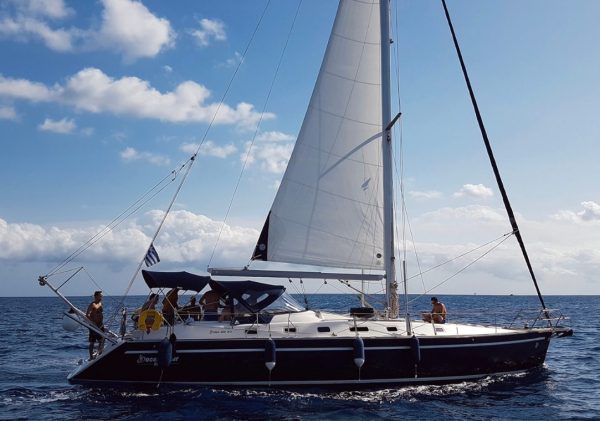 Yacht for Sailing Tour in Rhodes