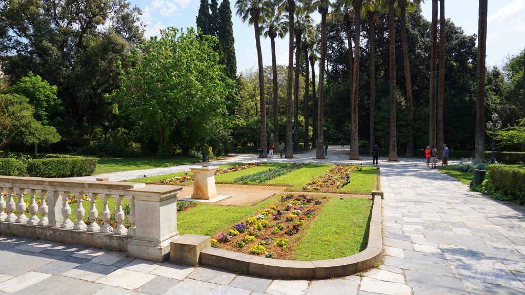 national garden athens fibonacci