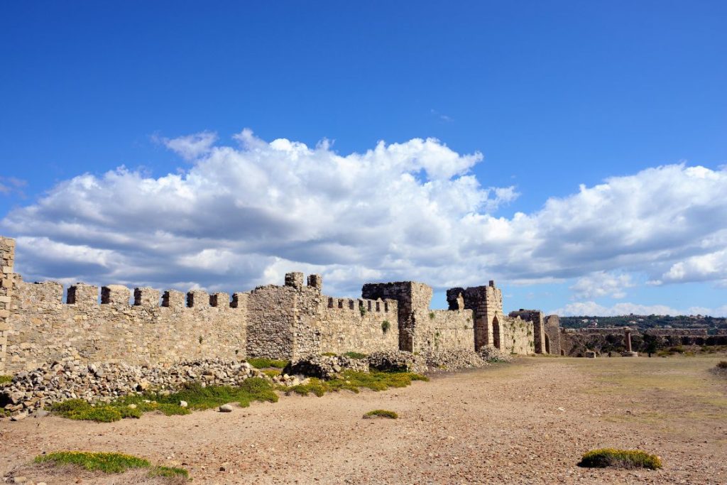 Methoni castle in the peloponnese - CV