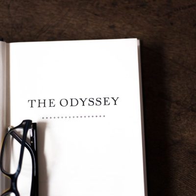 Open Book, Title Page_ The Odyssey (Homer), Eyeglasses - CV featured
